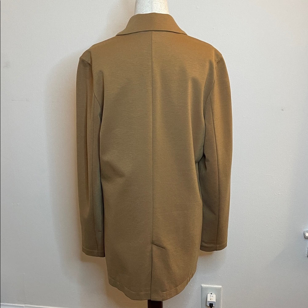 Garnet Hill Camel Brown Single-Button Blazer - Picture 4 of 8